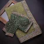 Womens Georgette Saree For Womens (SSFB-SARI2845) - Image 4