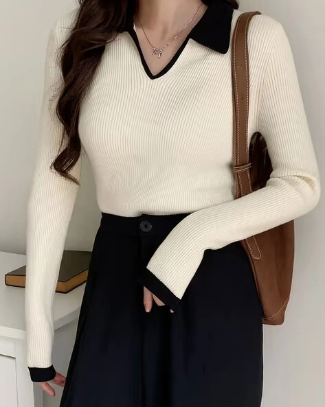 473Wx593H-702266136-beige-MODEL.webp Women Regular Fit Top - Image 1