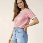 Women Striped Regular Fit Top