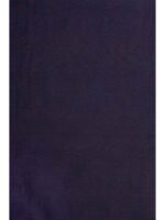 Navy Blue Cotton Shibori Saree with Unstitched Blouse Piece - Image 4