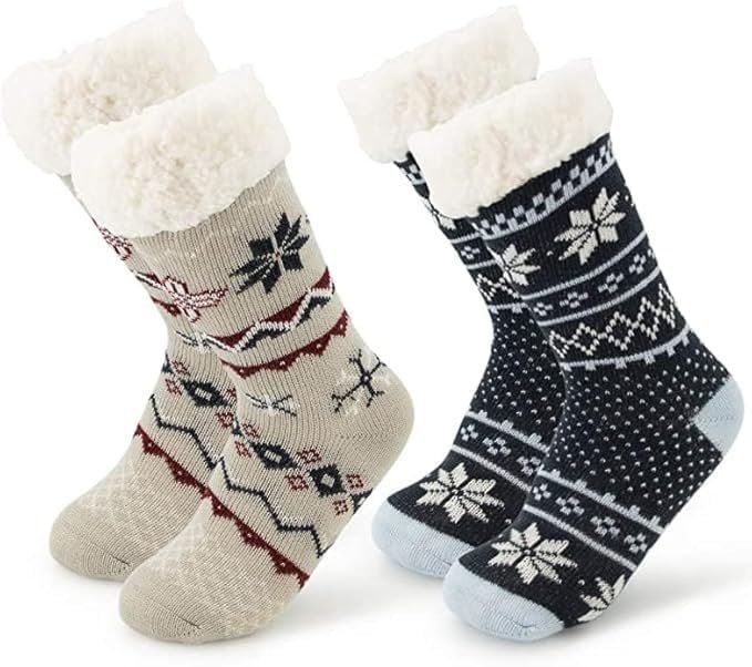 51vIJZ2sEL-1.jpg Woolen Regular Length Socks for Women, Made with Thermal Control, Extra Cushioning for Support & Comfort with a Durable Welt, Ideal For Winter Wear - Image 1